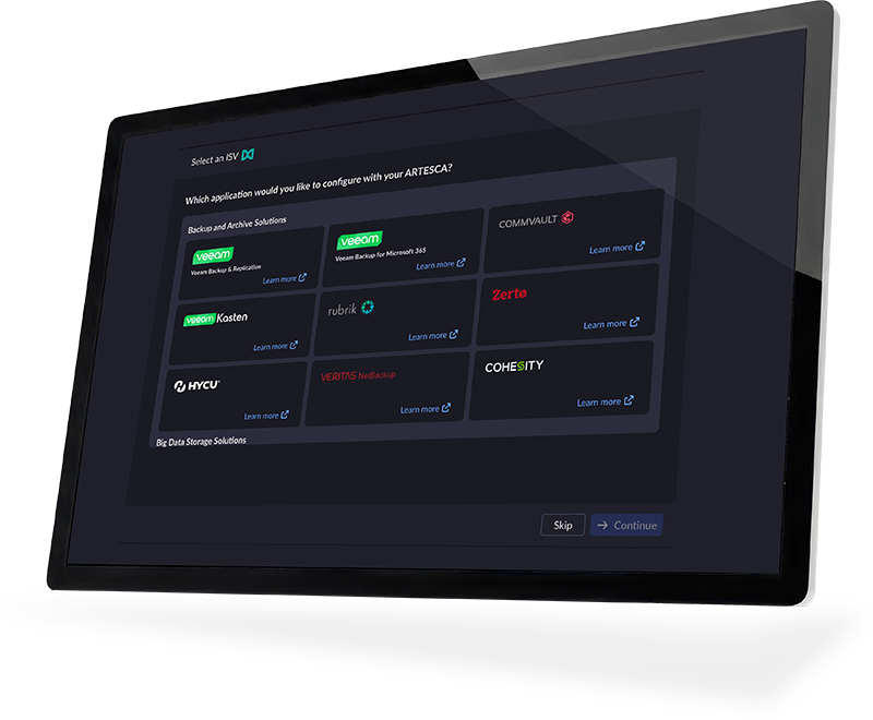 artesca compatibility ui